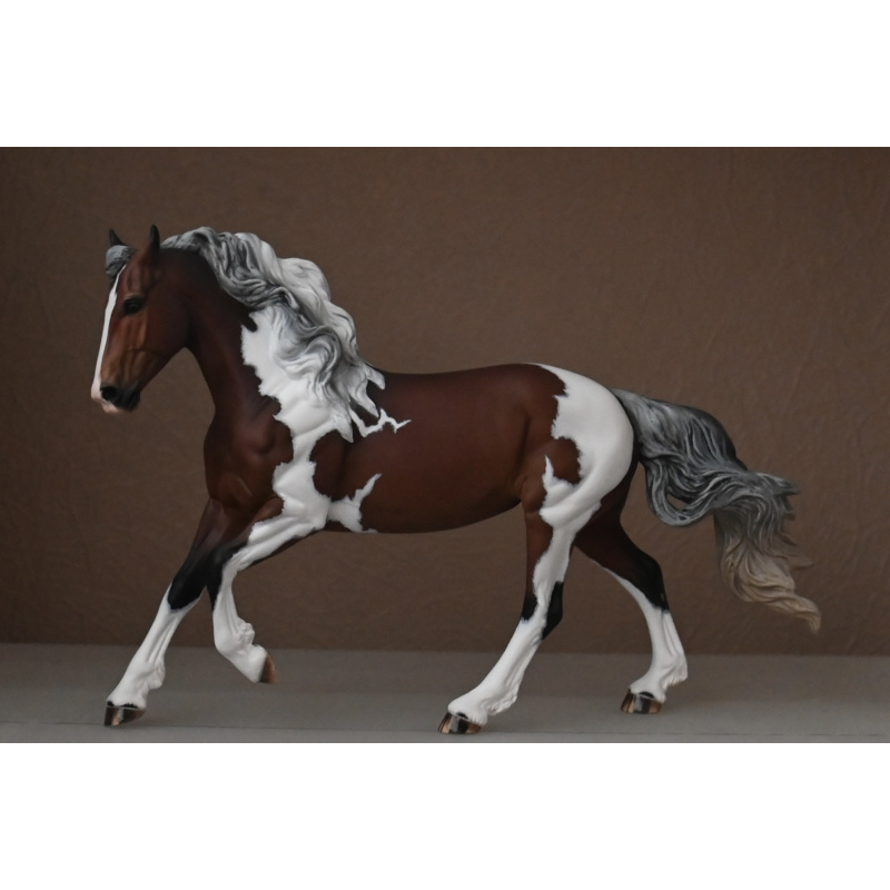 CM BREYER TIGERLILLY TO A SILVER DAPPLED BAY PAINT