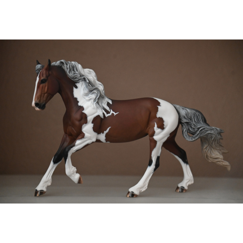 CM BREYER TIGERLILLY TO A SILVER DAPPLED BAY PAINT