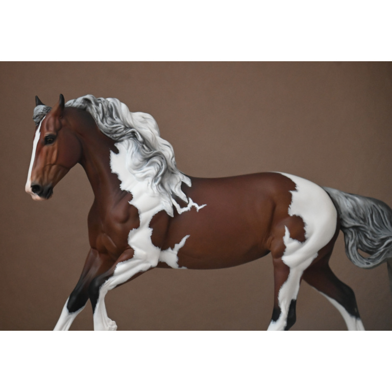 CM BREYER TIGERLILLY TO A SILVER DAPPLED BAY PAINT