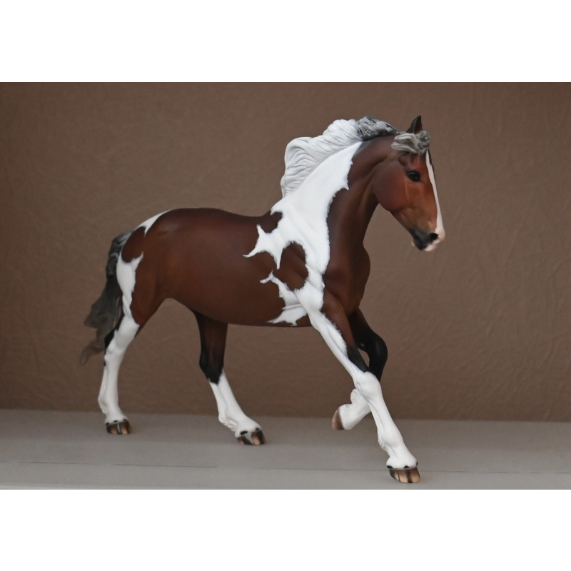 CM BREYER TIGERLILLY TO A SILVER DAPPLED BAY PAINT