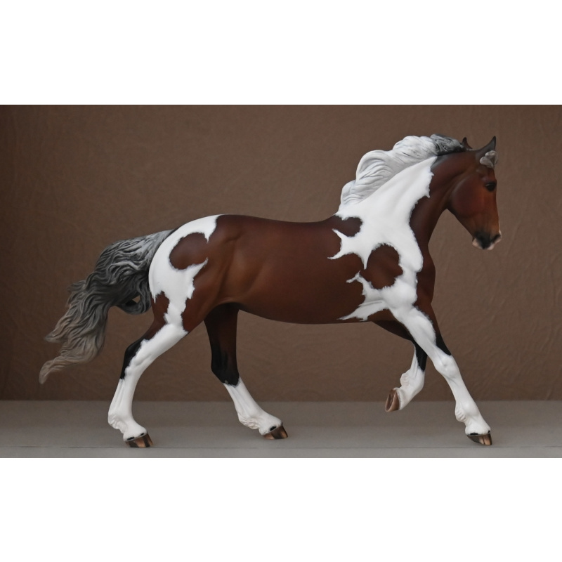 CM BREYER TIGERLILLY TO A SILVER DAPPLED BAY PAINT