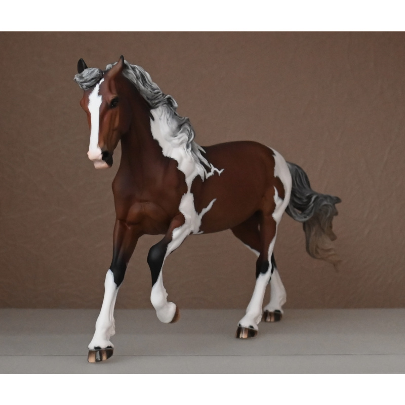 CM BREYER TIGERLILLY TO A SILVER DAPPLED BAY PAINT