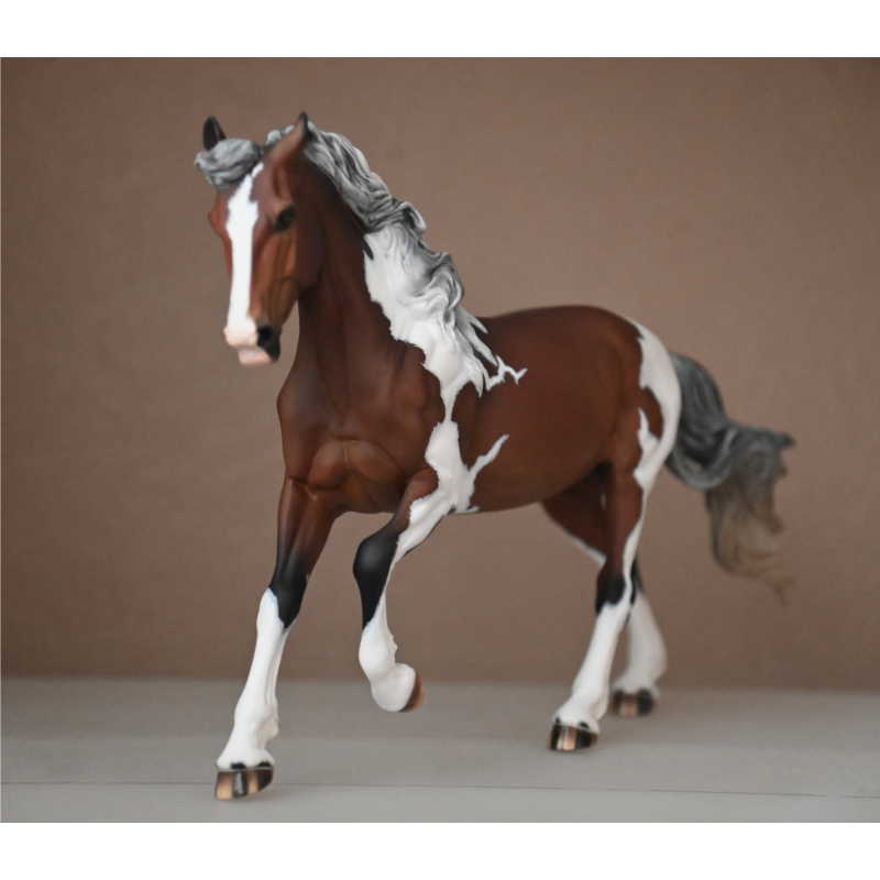 CM BREYER TIGERLILLY TO A SILVER DAPPLED BAY PAINT