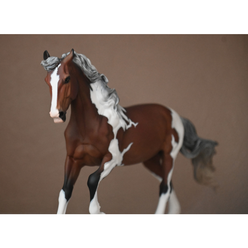 CM BREYER TIGERLILLY TO A SILVER DAPPLED BAY PAINT