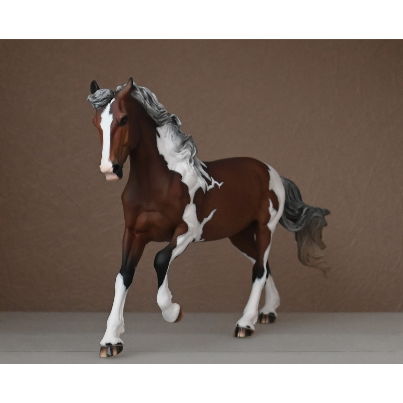CM BREYER TIGERLILLY TO A SILVER DAPPLED BAY PAINT