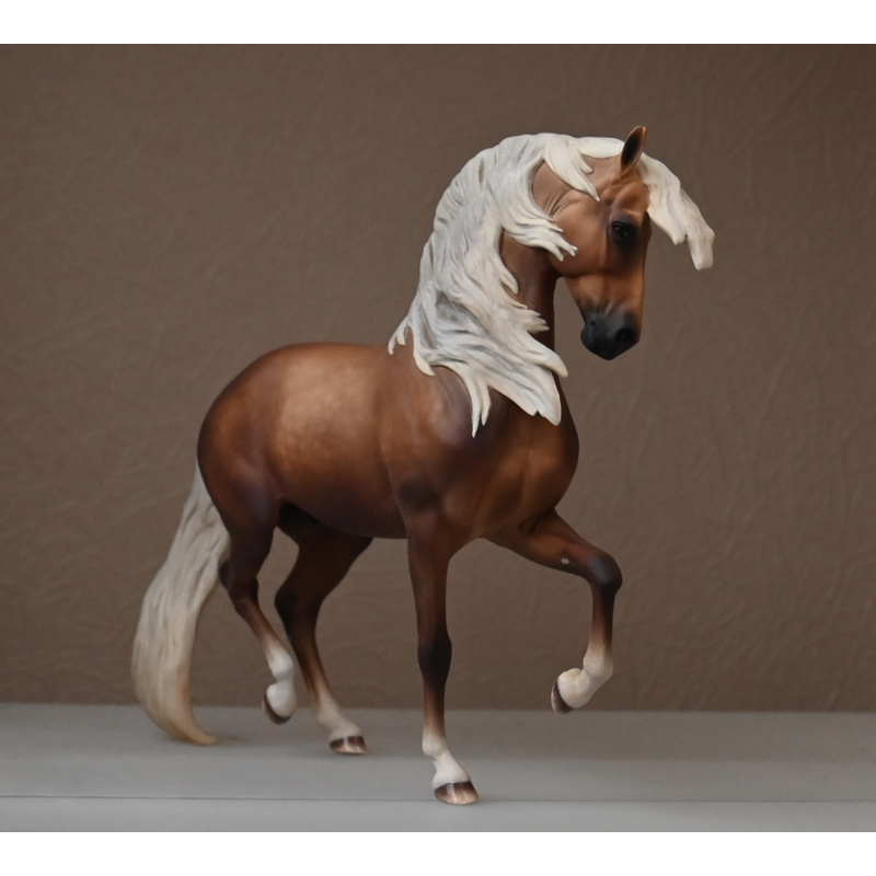 CM BREYER ANAMAR TO A SOOTY DAPPLED PALOMINO
