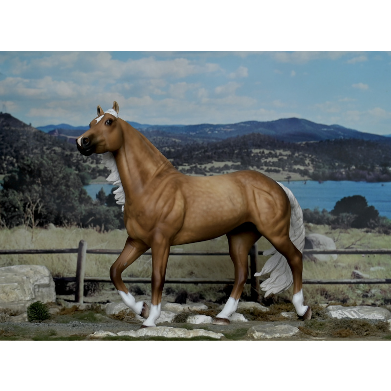 CM BREYER SMART CHIC OLEANA TO A SOOTY DAPPLED PALOMINO