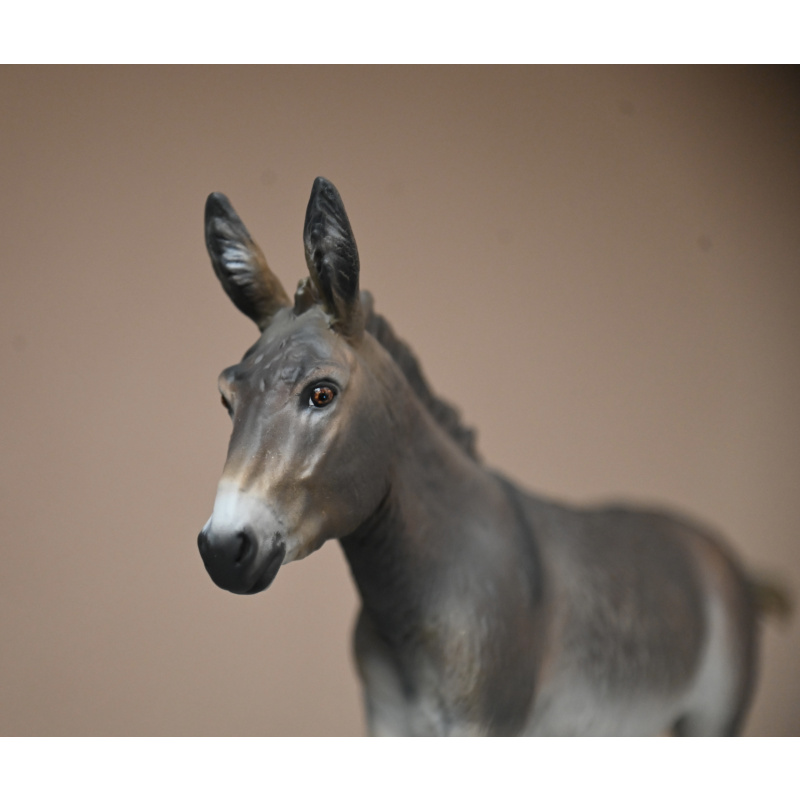 CUSTOM PAINTED  BREYER 2026 PREMIER MODEL FLAPJACK DONKEY