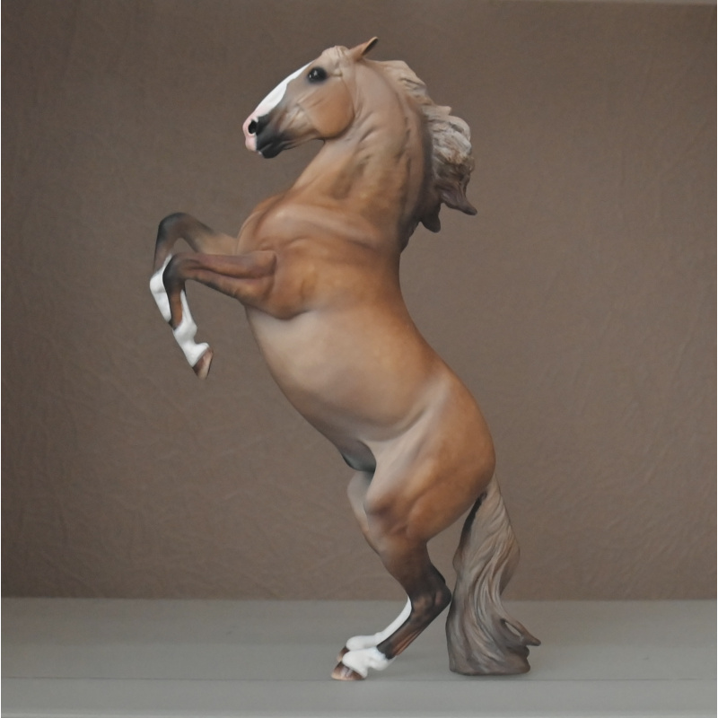 CUSTOM BREYER ADONIS TO A  DAPPLED DUNALINO