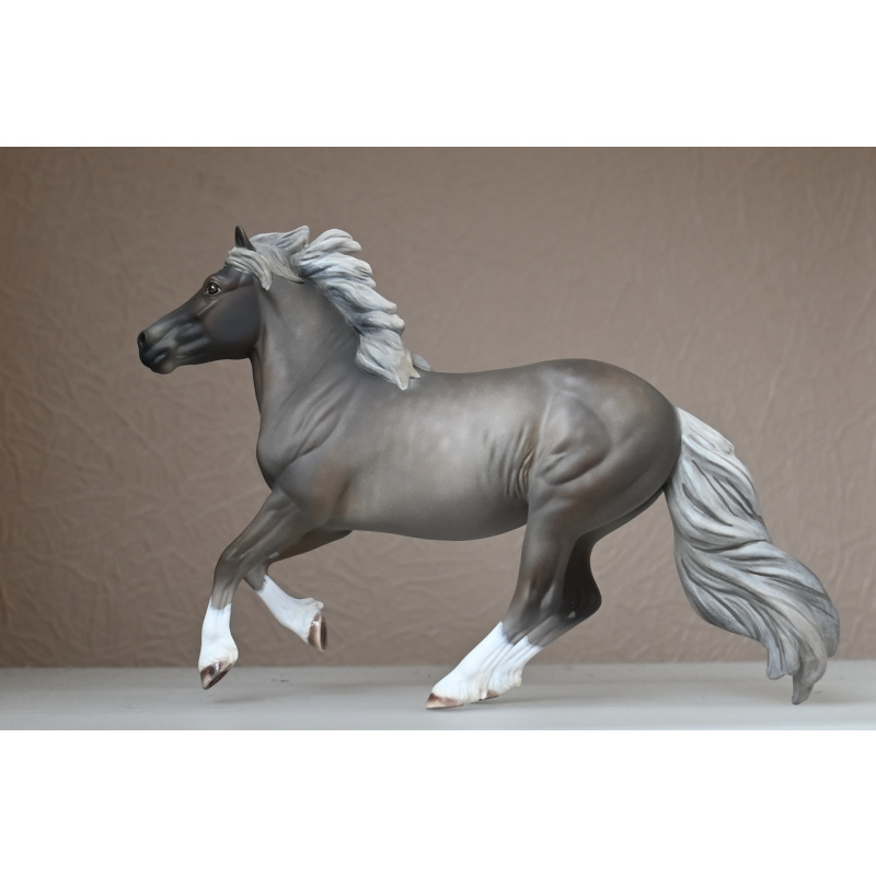 CM BREYER PREMIER MODEL WAFFLES TO A SILVER  DAPPLE