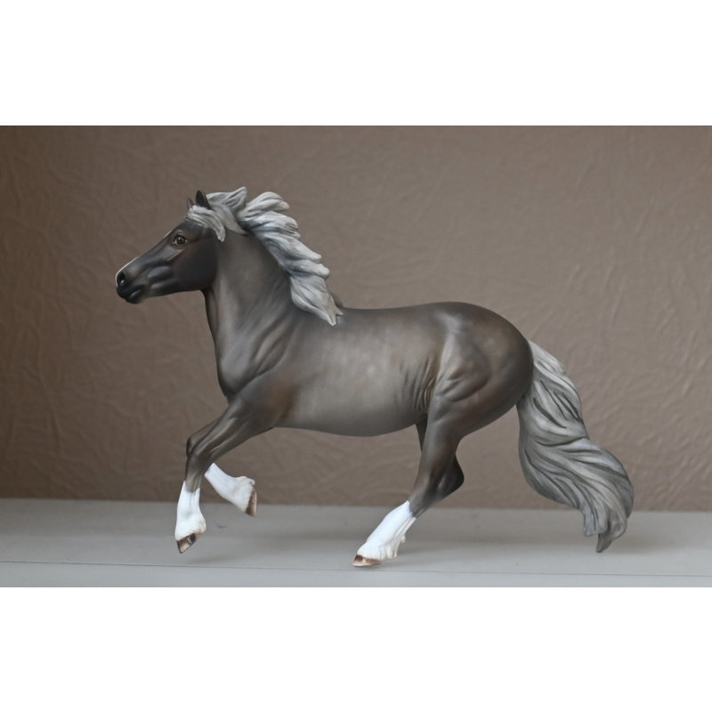 CM BREYER PREMIER MODEL WAFFLES TO A SILVER  DAPPLE