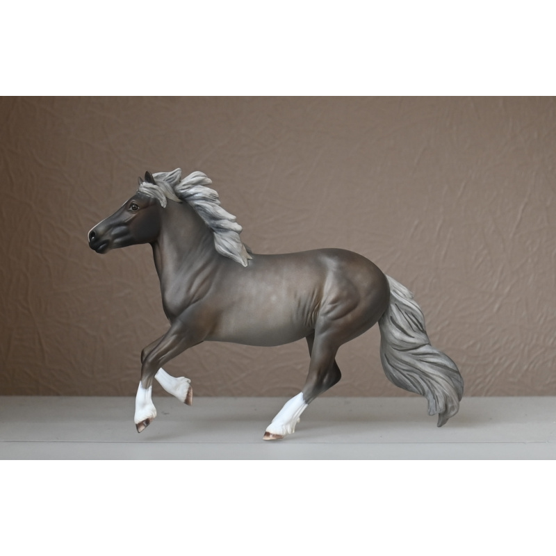 CM BREYER PREMIER MODEL WAFFLES TO A SILVER  DAPPLE