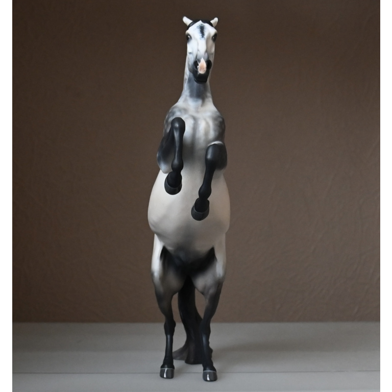 CUSTOM BREYER ADONIS TO A PALE /SILVER BUCKSKIN