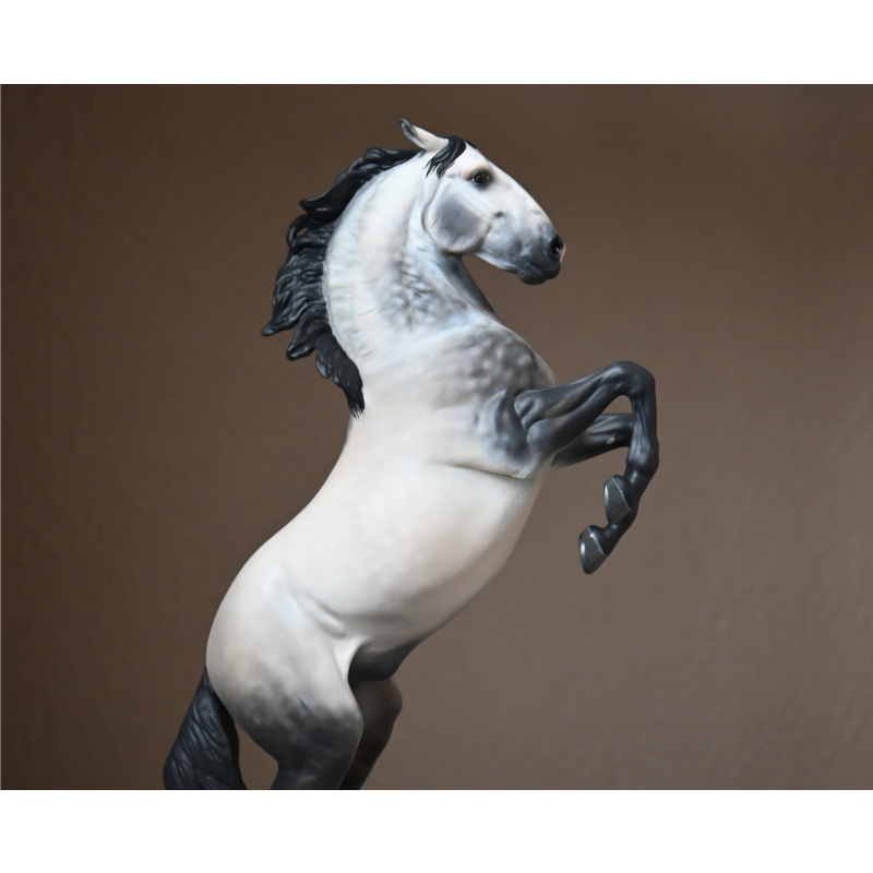 CUSTOM BREYER ADONIS TO A PALE /SILVER BUCKSKIN
