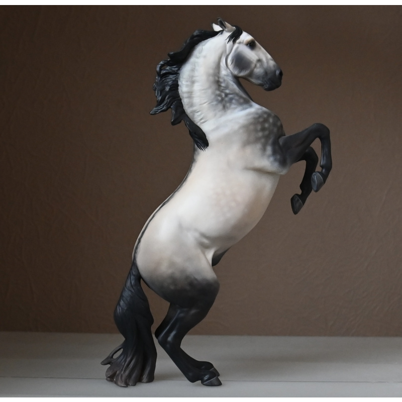 CUSTOM BREYER ADONIS TO A PALE /SILVER BUCKSKIN