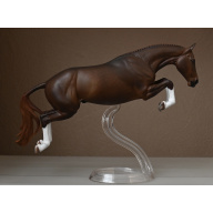 Custom Breyer Bristol painted to a  Dappled Liver Chestnut