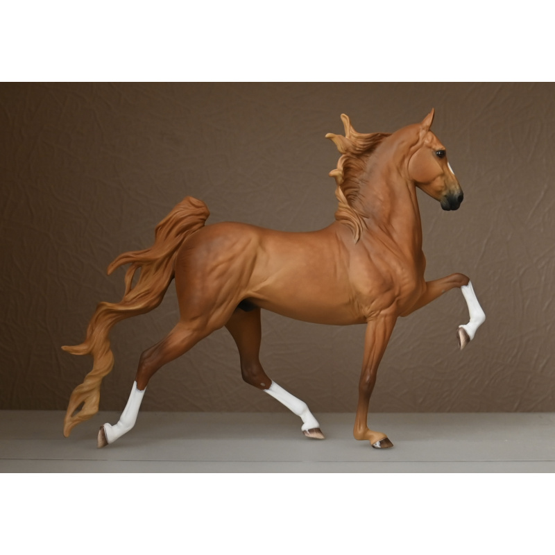 CM BREYER HAMILTON TO A GOLDEN  DAPPLED CHESTNUT