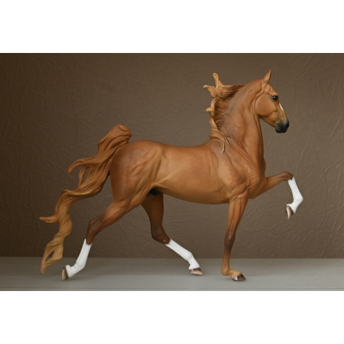 CM BREYER HAMILTON TO A GOLDEN  DAPPLED CHESTNUT