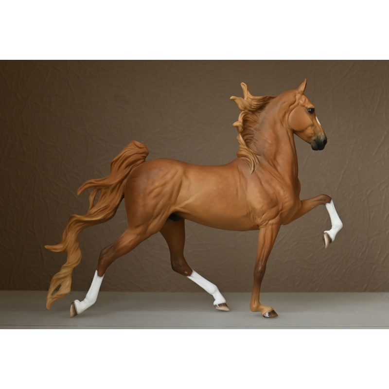 CM BREYER HAMILTON TO A GOLDEN  DAPPLED CHESTNUT