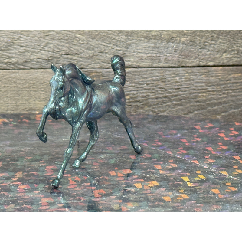 Breyer Custom Horse Stablemate Glossy Green Mesmerizing Galloping Arabian Stallion