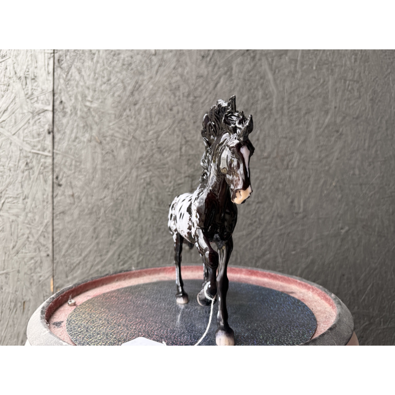 Breyer Custom Model Horse Fireheart Black Bay Full Blanket Appaloosa