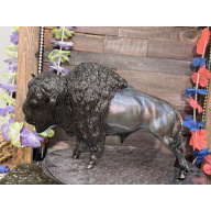 Breyer Custom Animal Traditional Buffalo Galileo Irridescent Colorful Gold Points