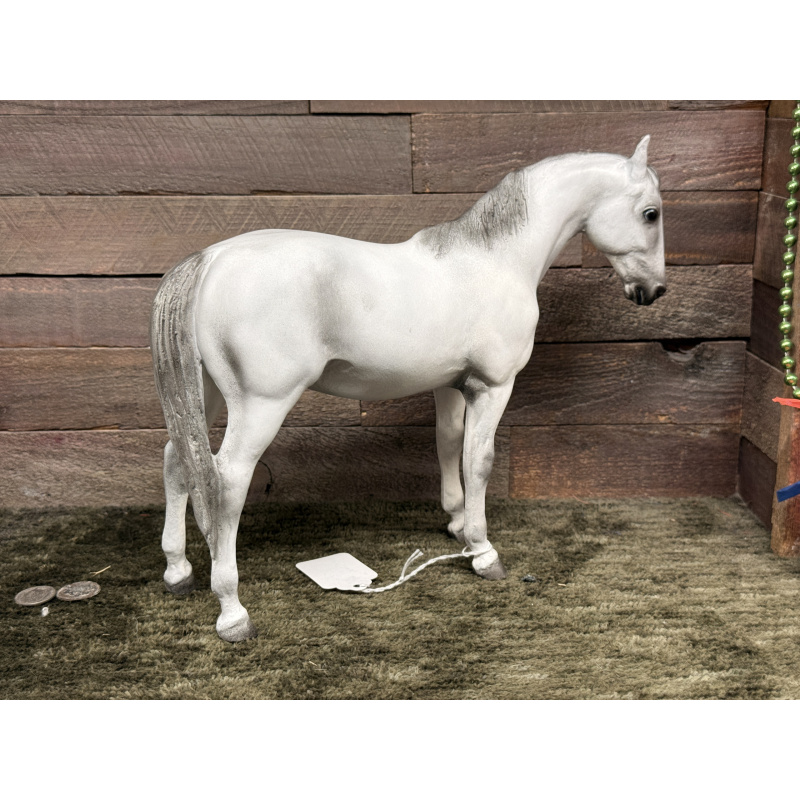 Breyer Custom Horse Traditional Base Coat Chalky TB Mare Alabaster