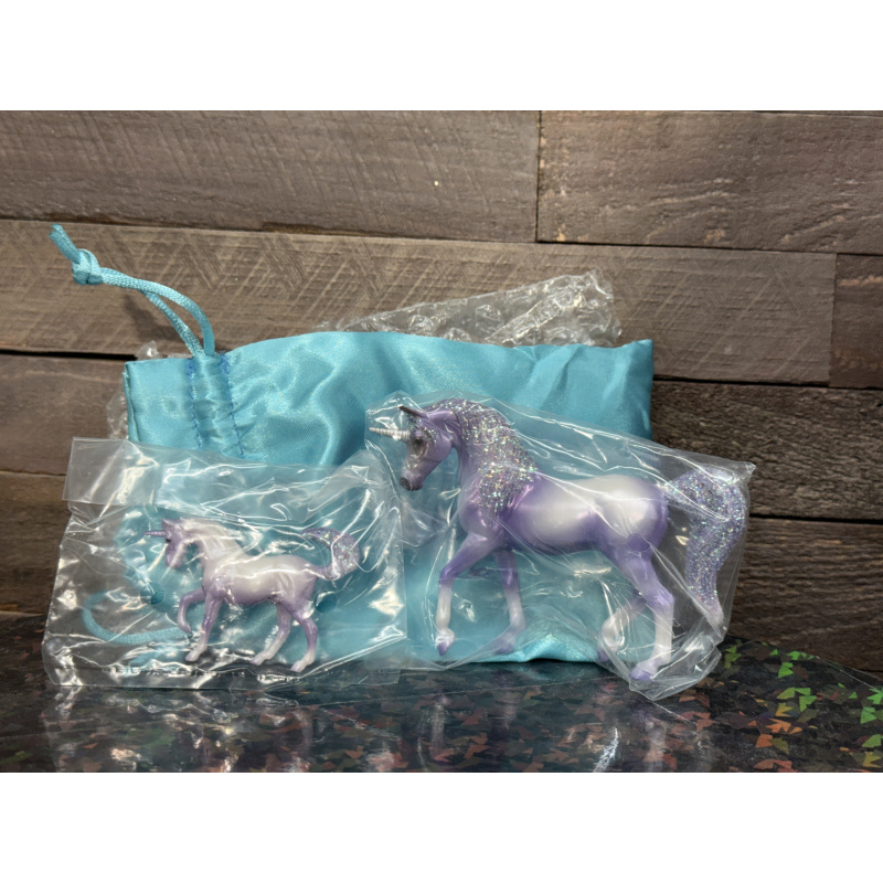 Breyer OF Horse Stablemate Club Fairytale Walking Arab Mini Whinny Pearl Purple NIP