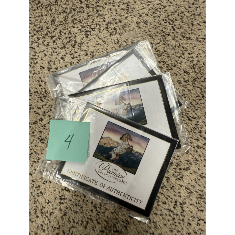 Breyer Material Premier Club COA Adonis