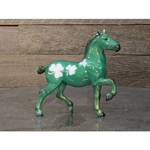 Breyer Custom Horse Stablemate Glossy Belgian St Patties Day Mold