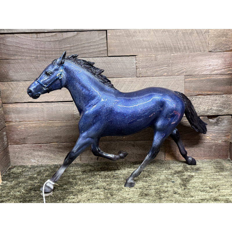 Breyer Custom Model Horse Pacer Pearl Blue Dapple