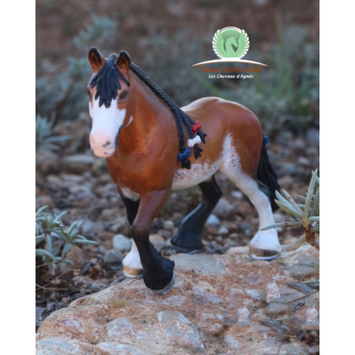 Hermione - CM Shleich Clydesdale Mare