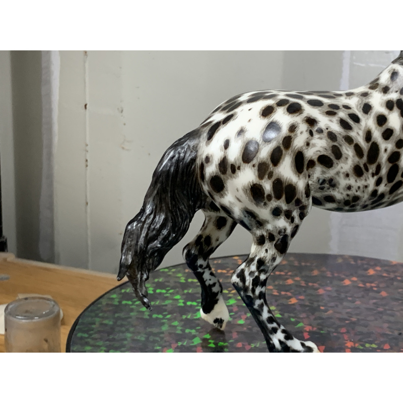 Breyer Model Horse Matte Leopard Appaloosa Semi Custom Fireheart