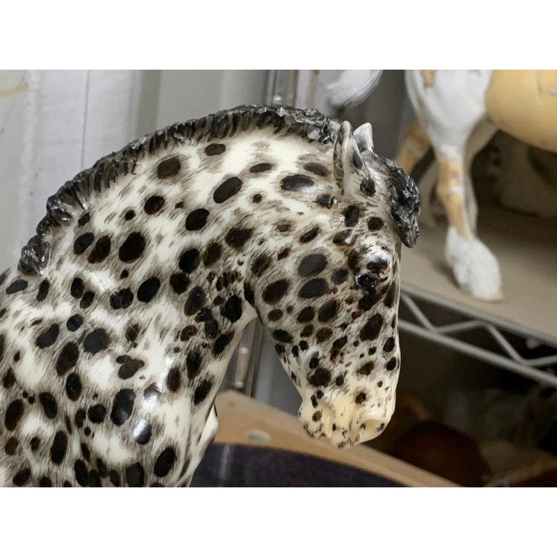 Breyer Model Horse Matte Leopard Appaloosa Semi Custom Fireheart