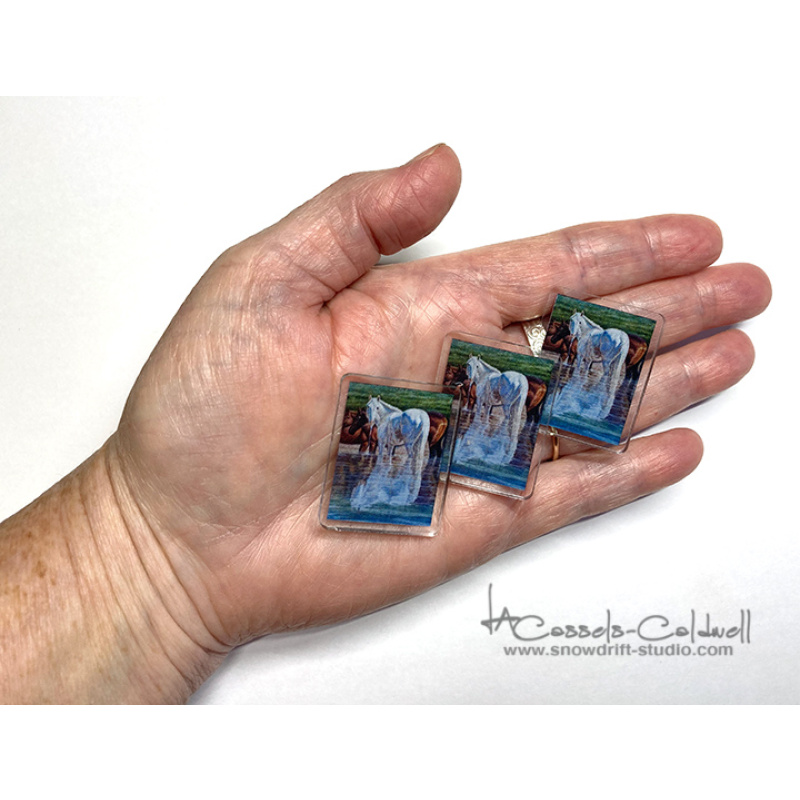 Three Pins by Lynn Cassels-Caldwell