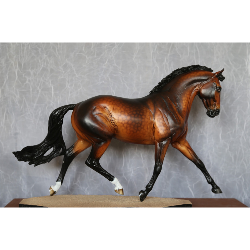 Traditional Quartermeister Resin Painted by Sheryl Leisure