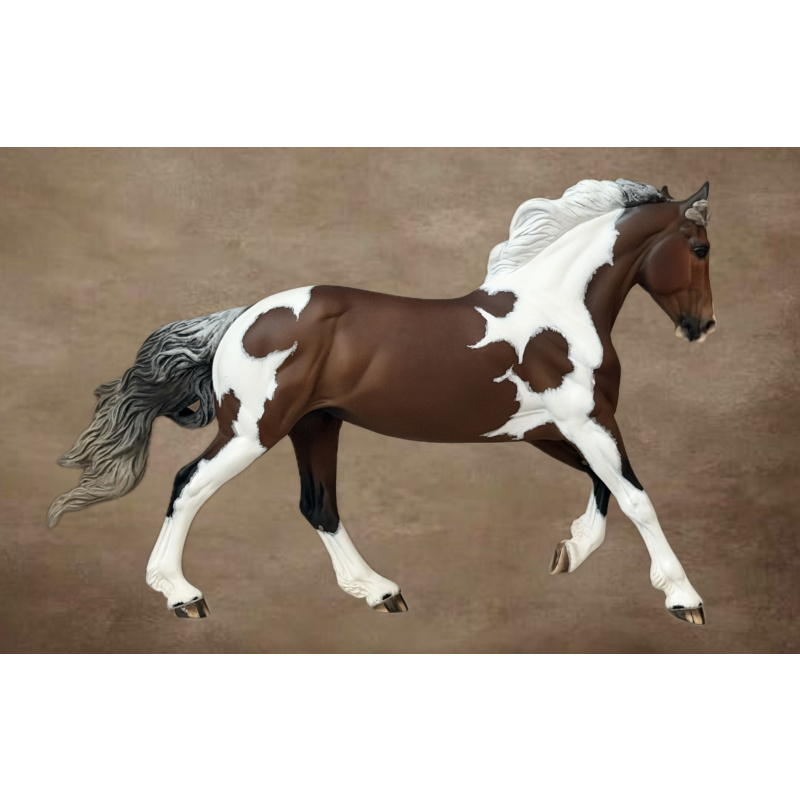 CM BREYER TIGERLILLY TO A SILVER DAPPLED BAY PAINT
