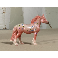 Breyer OF Horse Highland Pony Matte Pink Appaloosa Fruitcake Fillies Web Special