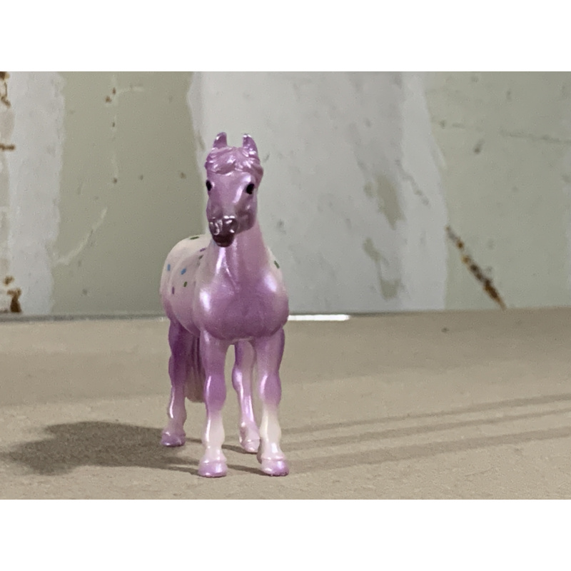 Breyer OF Horse Highland Pony Matte Purple Appaloosa Fruitcake Fillies Web Special