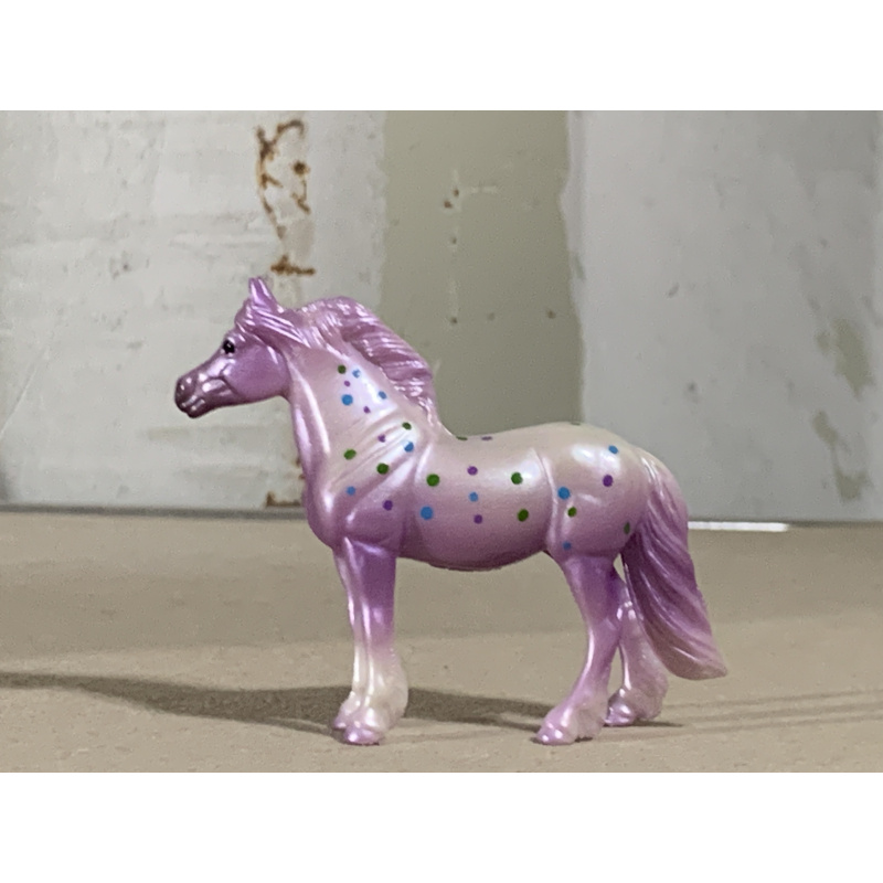 Breyer OF Horse Highland Pony Matte Purple Appaloosa Fruitcake Fillies Web Special
