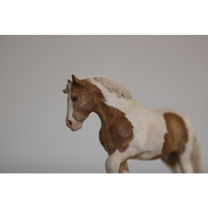 Artist resin draft by sunnie equus art painted by Ltc.modelhorses