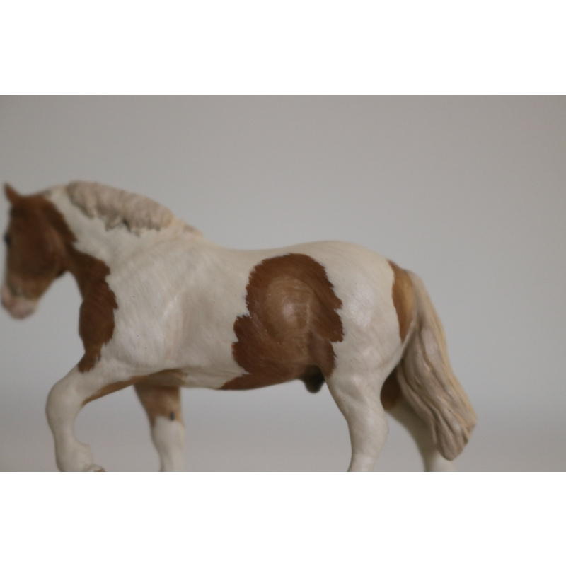 Artist resin draft by sunnie equus art painted by Ltc.modelhorses