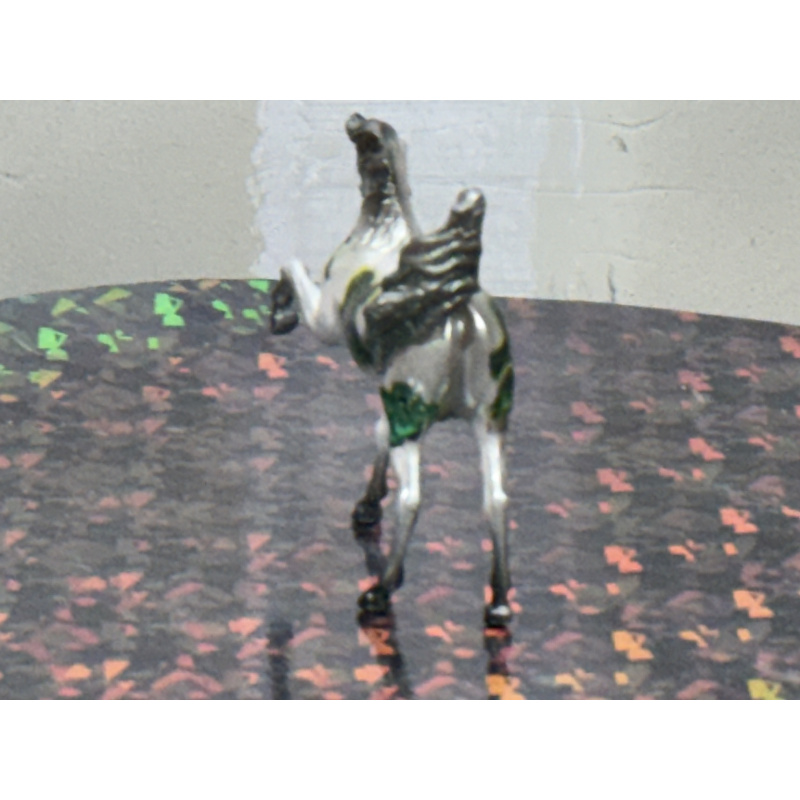 Breyer Custom Horse Stablemate Twist Grey Iridescent Green With Colorchanging Ghosts
