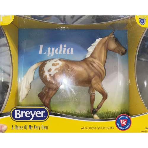 Breyer TSC Lydia Palomino Appaloosa Sporthorse