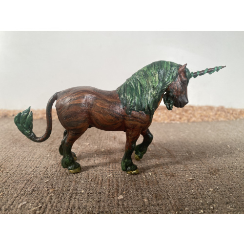 Custom SM Clydesdale Woodland Mossy Unicorn