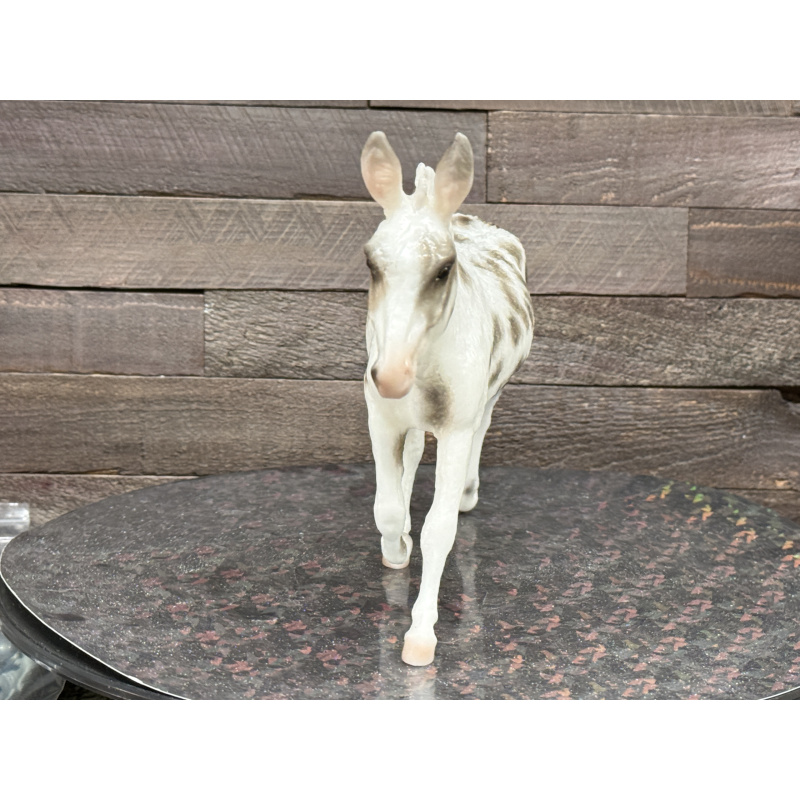 Breyer Custom Horse Traditional New Mold Matte Spotted Donkey