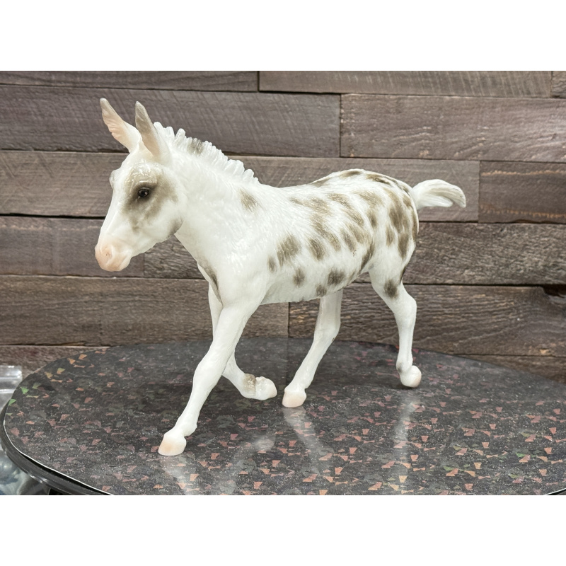 Breyer Custom Horse Traditional New Mold Matte Spotted Donkey