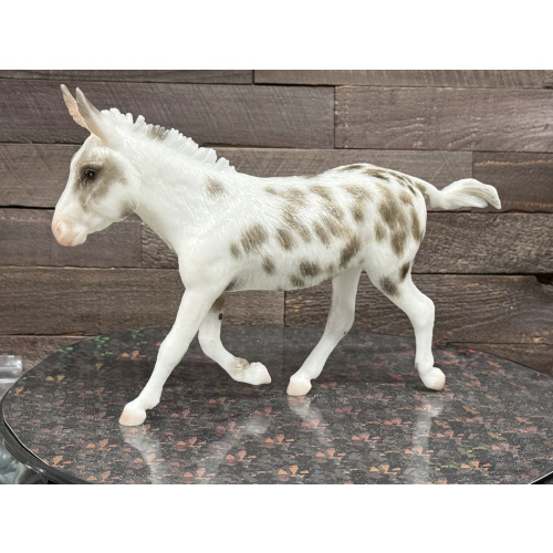 Breyer Custom Horse Traditional New Mold Matte Spotted Donkey