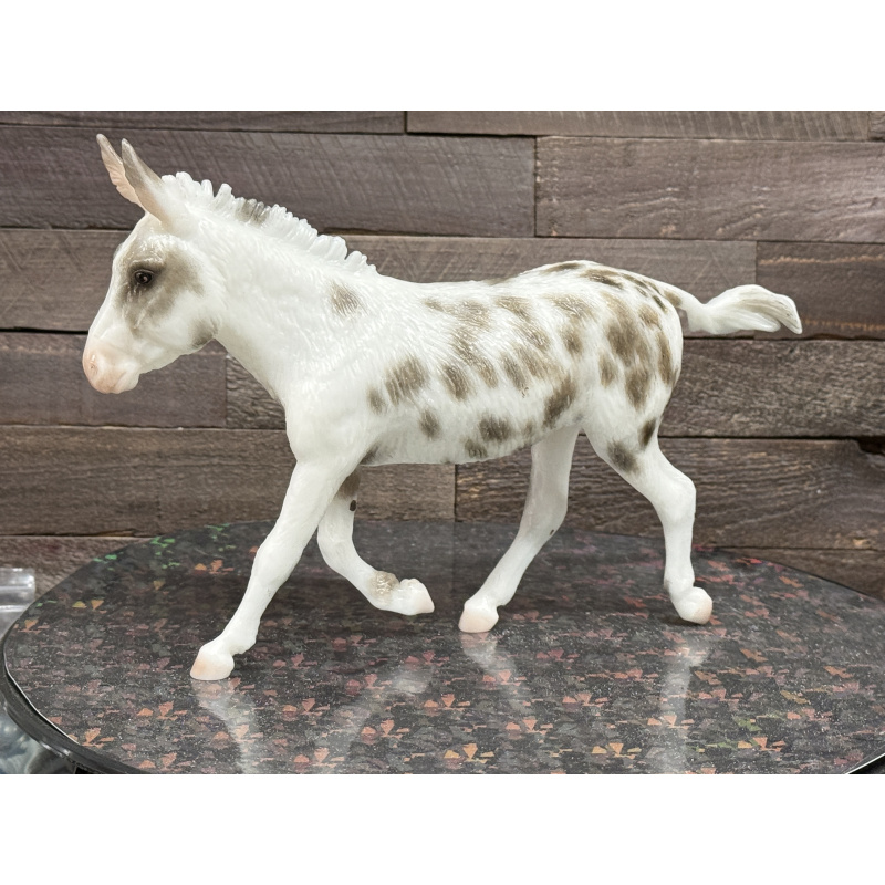 Breyer Custom Horse Traditional New Mold Matte Spotted Donkey