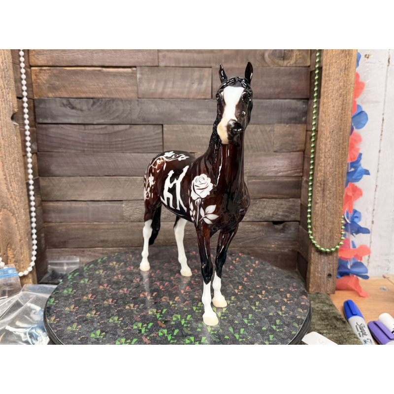Breyer Custom Horse Traditional Cosimo The Proposal Sealed in Gloss